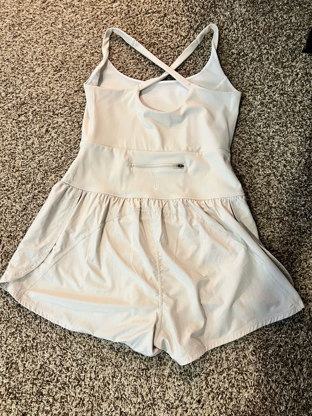 Free People Cream Righteous Runsie size Medium